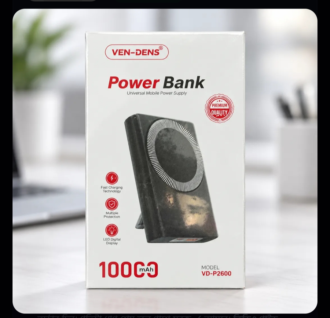 VEN-DENS VD-PB030 10000mAh Wireless Power Bank with Magsafe